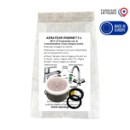 Kit 1 robinet avec 1 aérateur auto régulé 4,5 l/mn + 2 joints + notice