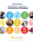 Guide équipements + écogestes = économies d'énergie