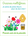 Graines de fleurs melliferes : des belles fleurs pour du bon miel !