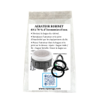 Kit 1 robinet : 1 aérateur auto régulé 4,5 l/mn + 2 joints + notice