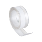 Bas de porte 1 m adhésif transparent en pvc flexible
