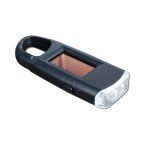 Lampe de poche solaire 2 LED / VIPER