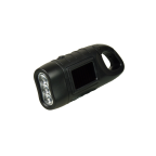 Lampe torche solaire et dynamo 3 LED avec mousqueton / SEAHORSE