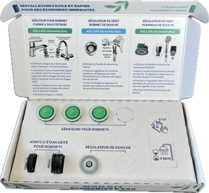 boite kit eau