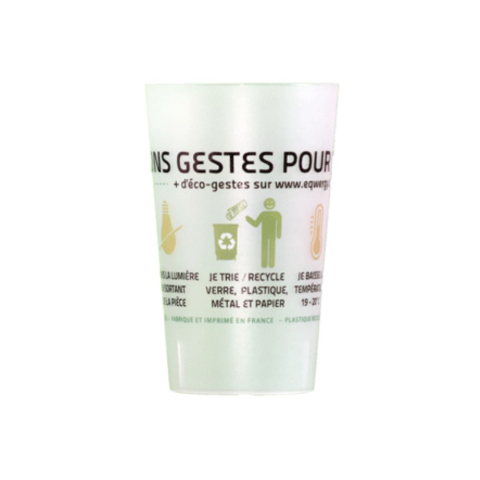 Gobelet écogestes