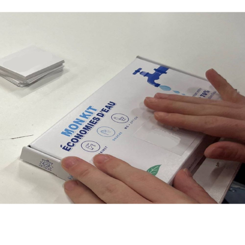 Personnalisation des kits eau