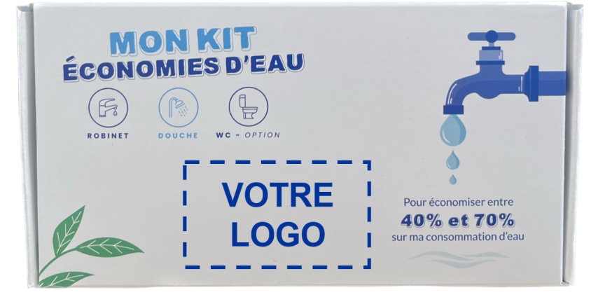 boite kit eau votre logo pour les pros